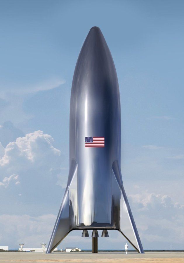 Starship, la fusée géante d'Elon Musk fleure bon les années 50 | Le HuffPost