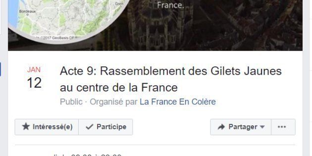 Lacte Ix Des Gilets Jaunes à Bourges Non Autorisé Et