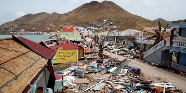 Un An Apres L Ouragan Irma 95 Des Dommages Ont Ete Indemnises Le Huffpost