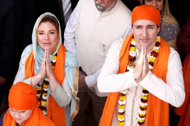 Justin Trudeau en Inde, ses nombreuses tenues et danses traditionnelles n'auront pas sauvé sa