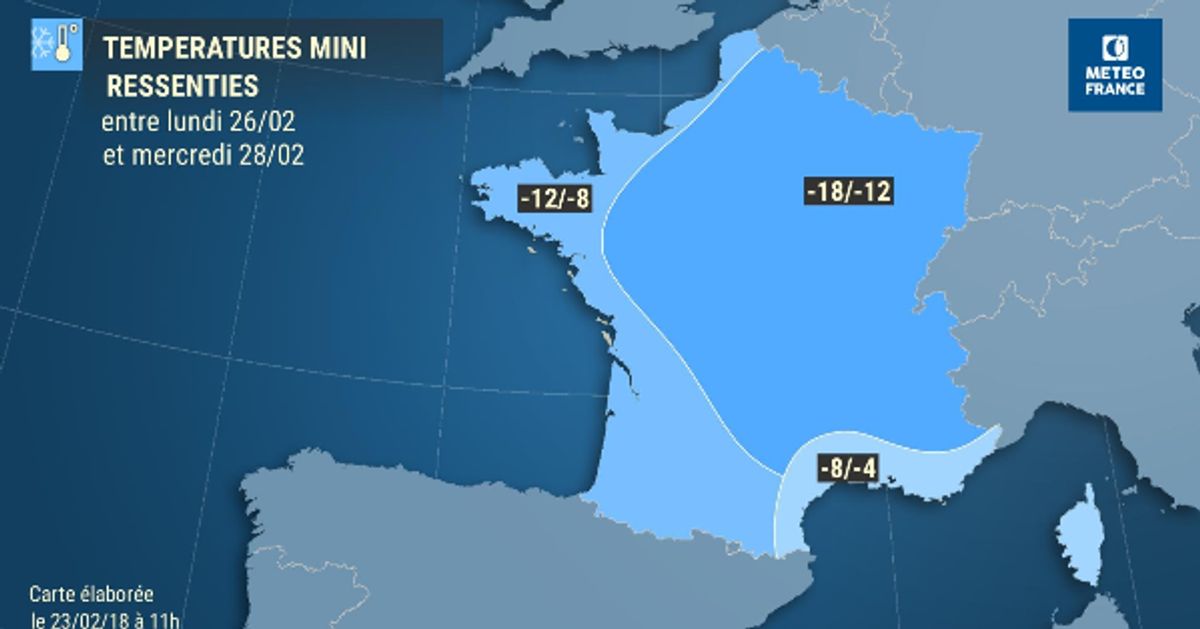 Les Prévisions Météo Pour La Vague De Grand Froid Qui Gagne