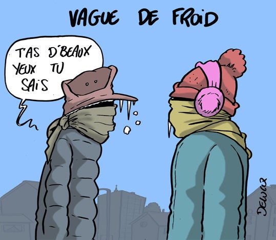 La Vague De Froid Change T Elle Notre Comportement Le Huffpost