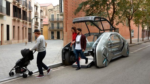 EZ-GO, le robot-taxi autonome imaginé par