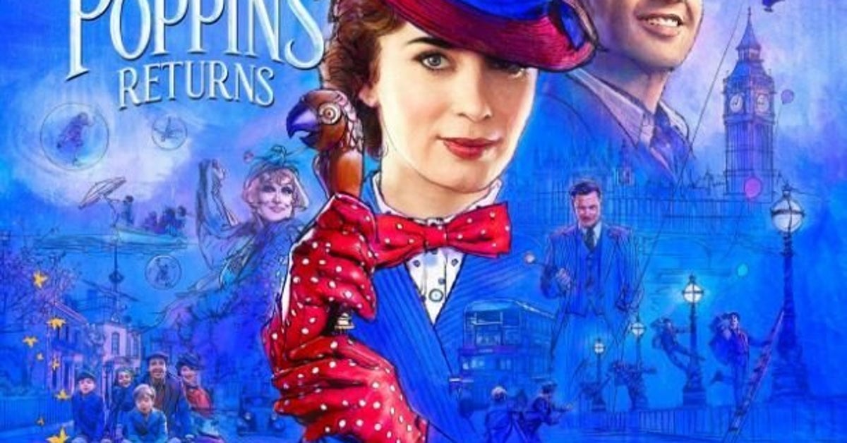 Mary Poppins En Francais Disney dévoile la bande-annonce magique du "Retour de Mary Poppins