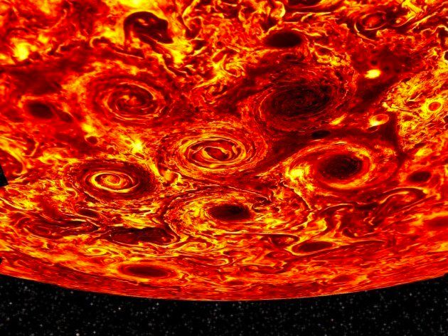 Les magnifiques images de Jupiter prises par Juno enfin