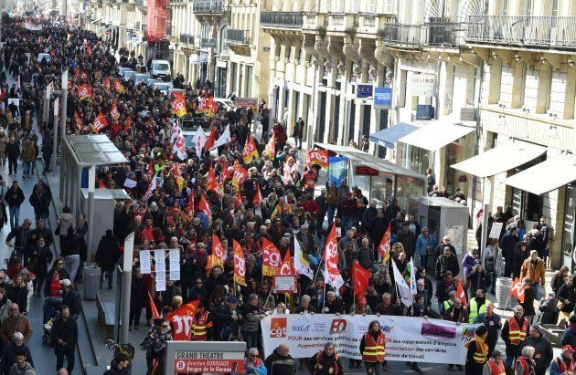Manifestations: 65.000 manifestants à Paris selon la CGT, 49.000 selon la police et 48.000 selon les