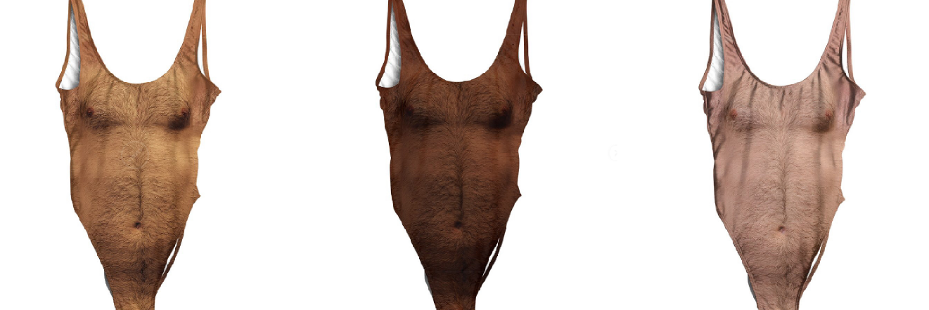 maillot de bain poils