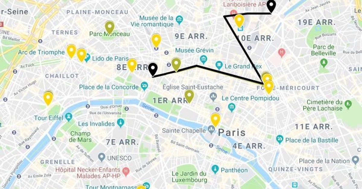 Marche Du Siècle Acte Xviii Des Gilets Jaunes La Carte Des