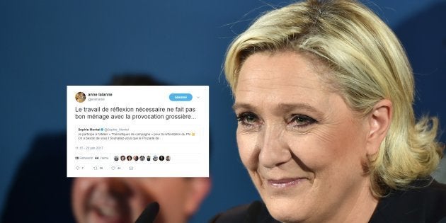 Scarica Gratis Images Quand Marine Le Pen Utilise Son Compte Anonyme Pour Recadrer Une dernière salutations