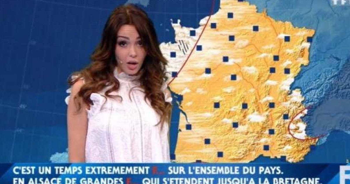 Nabilla En Présentatrice Météo à Lémission Darthur