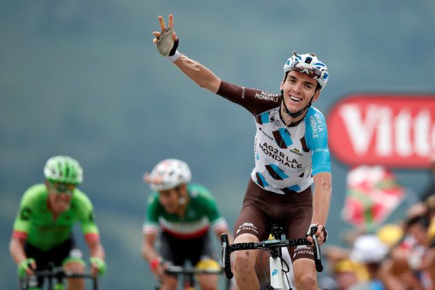 Romain Bardet remporte la 12e étape entre Pau et Peyragudes, le 13