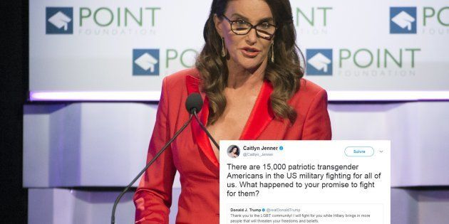 Caitlyn Jenner répond à Donald Trump qui interdit aux personnes transgenres de servir dans l'armée