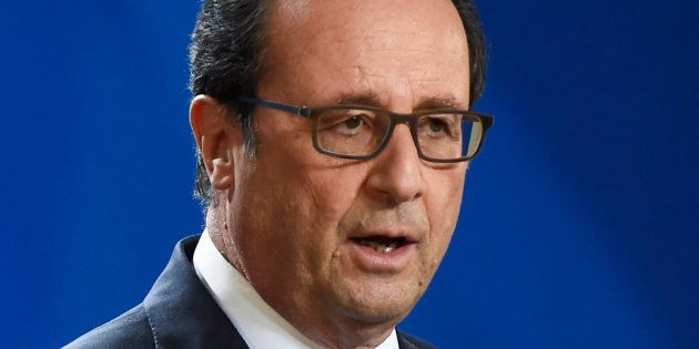François Hollande en conférence de presse le 20 octobre 2016 à