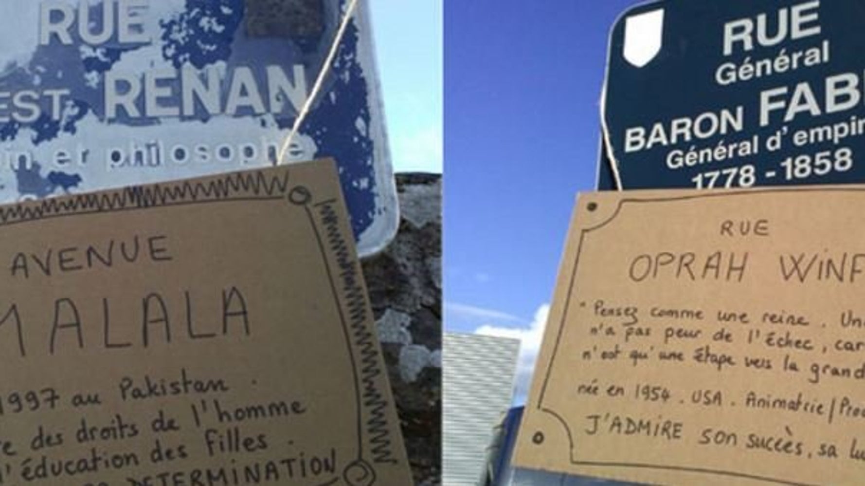 Avoir Images Elles Ont Deja Remplace 7 Panneaux De Rue Pour Y Mettre Des Femmes dernière par