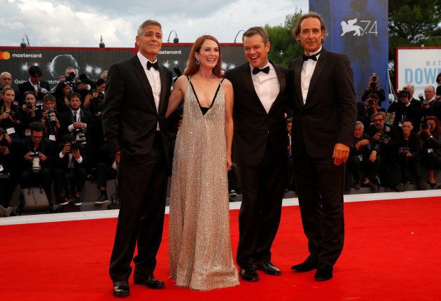 George et Amal Clooney resplendissants sur leur 1er tapis rouge depuis la naissance des