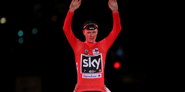 Chris Froome Pose Nu Et évoque Son Corps Ridicule Le Huffpost