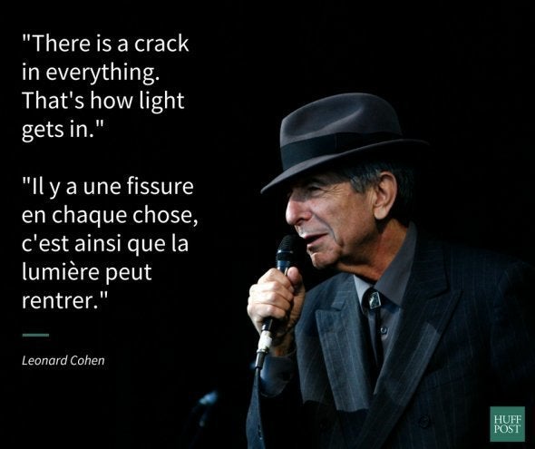 Les Trois Lecons De Vie De Leonard Cohen Validees Par La Science Le Huffpost