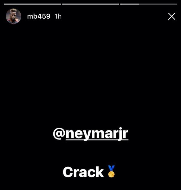 Balotelli conseille Neymar pour tirer les pénalties à la place de
