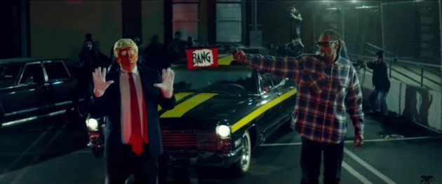 Donald Trump prend cher dans le nouveau clip de Snoop