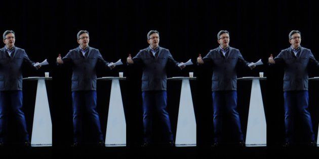 Multi Meeting En Hologrammes Les 7 Personnalites De Jean Luc Melenchon Le Huffpost