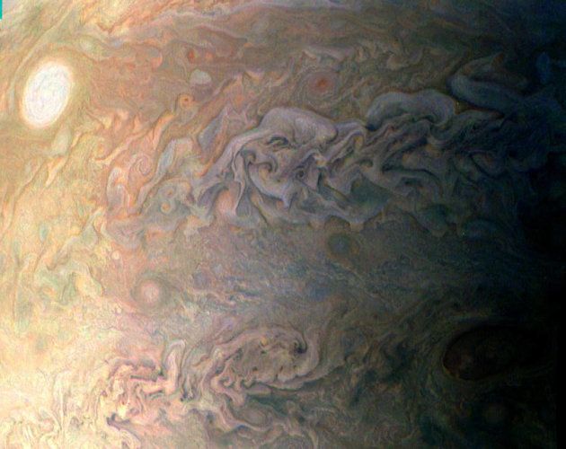 À la surface de Jupiter, des cyclones aussi gros que la