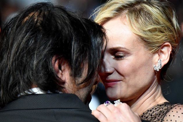 Au Festival de Cannes 2017, Diane Kruger et Fatih Akin complices sur le tapis