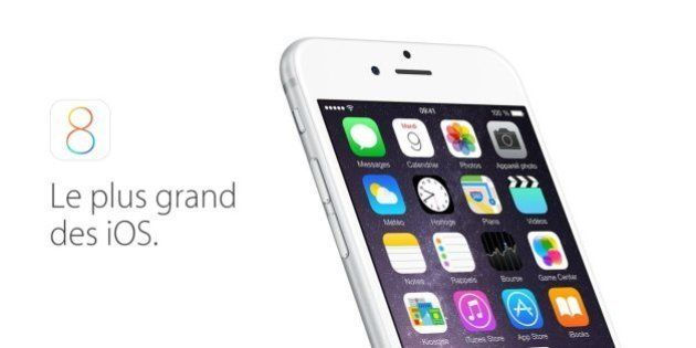 iOS 8 mis à jour par Apple pour corriger les bugs de la première
