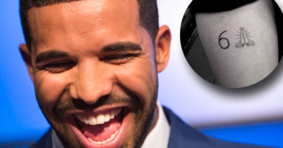 PHOTO. Drake dévoile un tatouage emoji sur son bras | Le HuffPost