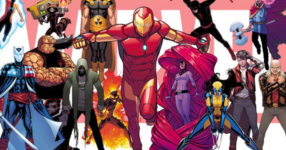 Photo Marvel Dévoile Ses Nouveaux Super Héros Bd Dans La Campagne All New All Different Le