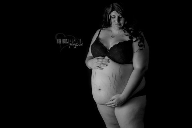 body femme enceinte
