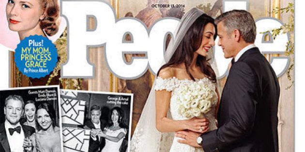 Les photos du mariage de George Clooney et Amal Alamuddin montrent leurs élégantes