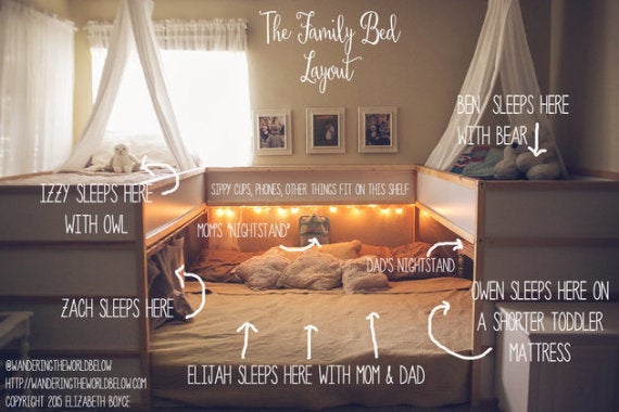 Le Lit Ikea De Cette Famille Fait Un Tabac Le Huffington Post Life