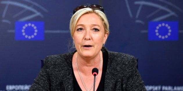 Marine Le Pen annonce la création d'un groupe eurosceptique au Parlement