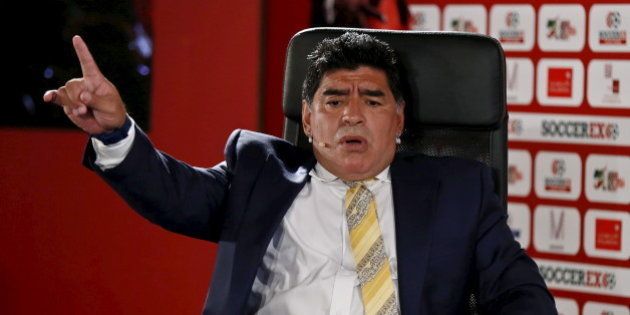 Diego Maradona président de la Fifa? Un journaliste uruguayen affirme que l'ex-joueur se porte