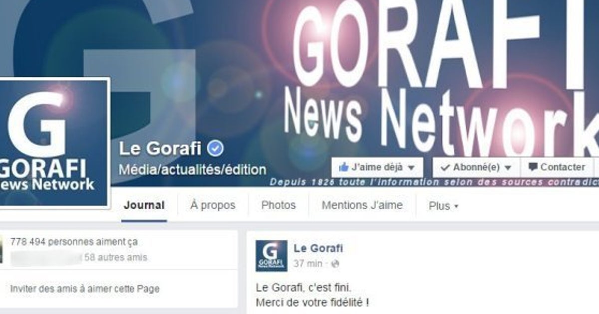Site Américain Qui A Inspiré Le Gorafi Le Gorafi c'est fini ? Le site annonce sa fin sur les réseaux sociaux