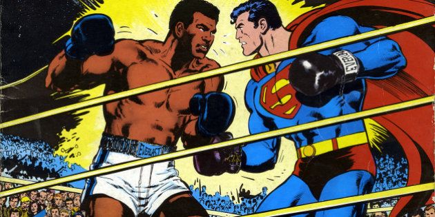 Quand Cassius Clay alias Mohamed Ali affrontait Superman pour DC