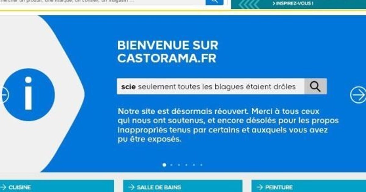 Téléchargement gratuit Images Apres Le Bad Buzz Castorama A Rouvert Son Site Internet Avec Une actualisé par