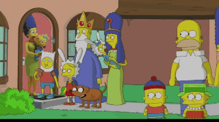 Vidéo Les Simpson Un Clin Dœil à Dautres Dessins