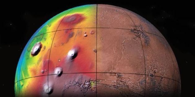 La carte  de Mars  la plus d taill e jamais r alis e Le 