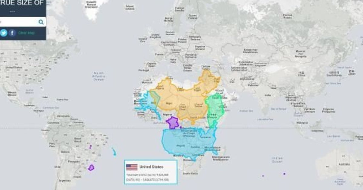 En Images Une Carte Du Monde Montre Les Pays A Leur Vraie Taille Contrairement Aux Planispheres Classiques Le Huffpost