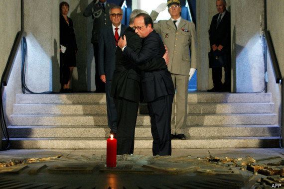 PHOTOS. Centenaire 14-18 : François Hollande et Joachim Gauck célébrent l'amitié