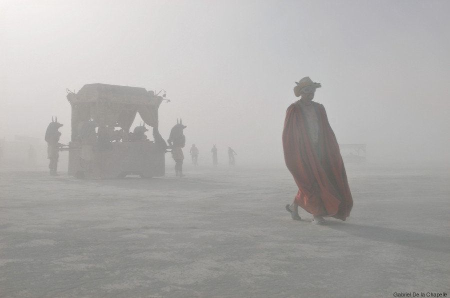 PHOTOS. Burning Man comme vous ne l'avez jamais vu avec les clichés de Gabriel De la