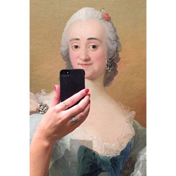 PHOTOS. Selfie: ces peintures se prennent en photo avec leur