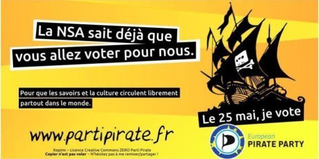 The Pirate Bay soutient le Parti pirate pour les