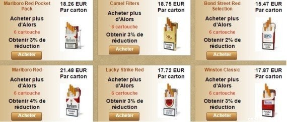 Cigarettes Sur Internet Les Acheteurs De Tabac En Ligne