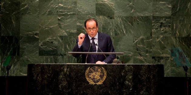 COP21: François Hollande à l'ONU pour battre le