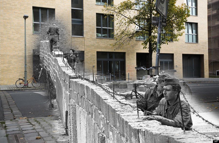 Chute Du Mur De Berlin : Redécouvrez La Ville Avant Et Après En Images ...