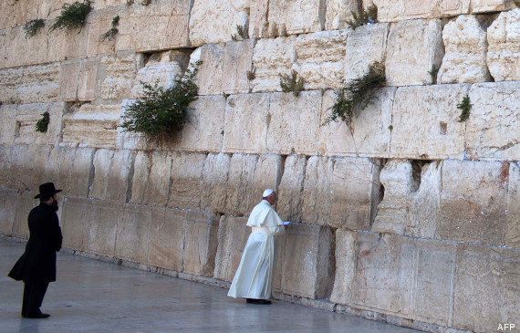 Le pape François, à Jérusalem, appelle chrétiens, juifs et musulmans à 