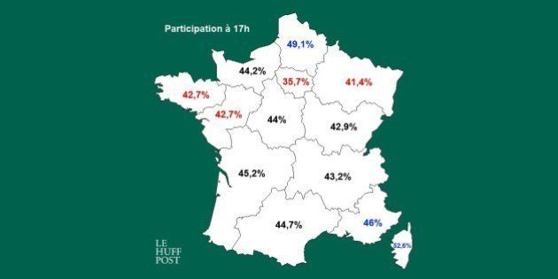Elections régionales: la participation progresse, surtout dans les régions visées par le