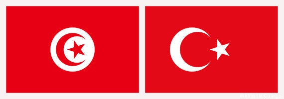 Les Drapeaux De La Tunisie Et De La Turquie Confondus Par Le Service De Presse De L Elysee Le Huffpost Les Drapeaux De La Tunisie Et De La Turquie Confondus Par Le Service De Presse De L Elysee Le Huffpost